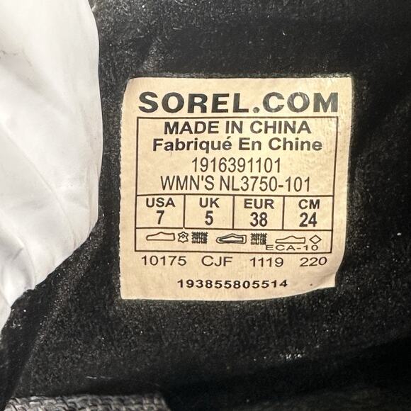 Sorel Joan of Arctic Next Lite Strap Puffy Boots Womens 7M White Waterproof - Picture 10 of 11